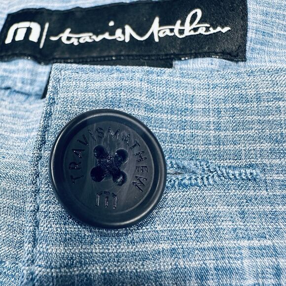 Travis Mathew Men's Sand Harbor Golf Shorts Size 30 Blue - Picture 6 of 13